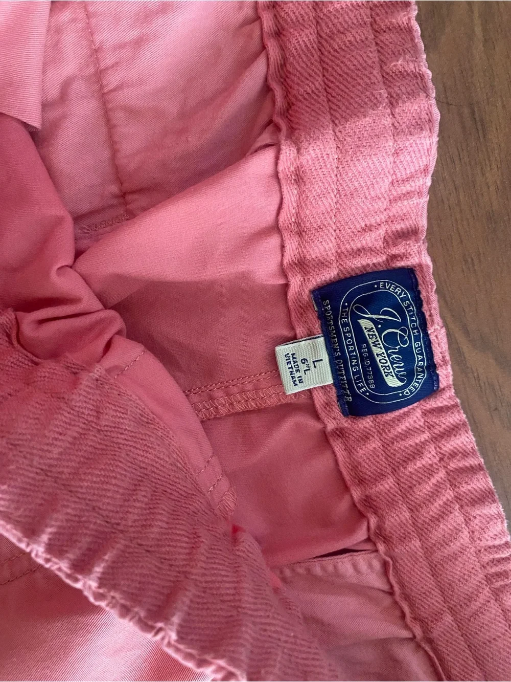 J. Crew dock shorts size L